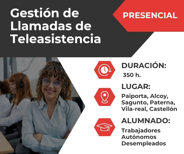 Gestión de llamadas de teleasistencia (SSCG0111)
