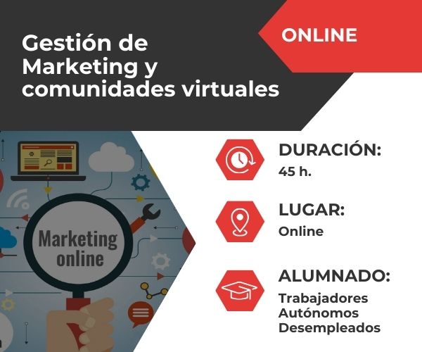 Gestión del Marketing y Comunidades Virtuales (COMM060PO)