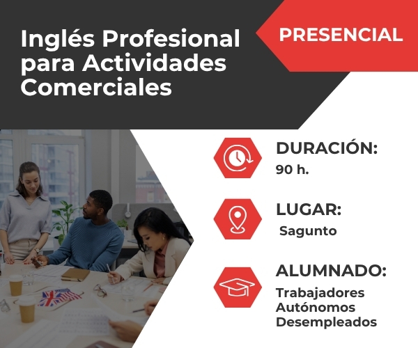 Inglés Profesional para Actividades Comerciales (MF1002_2)