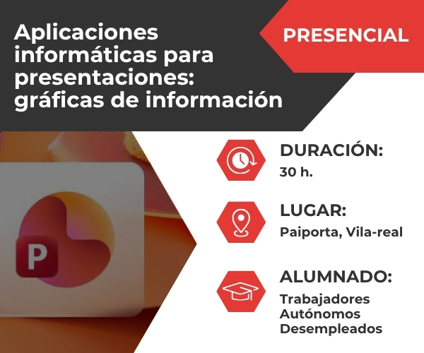 Aplicaciones informáticas para Presentaciones: gráficas de información (UF0323)