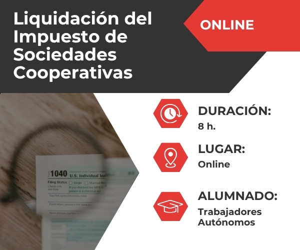 Liquidación del Impuesto de Sociedades Cooperativas (ADGN140PO)